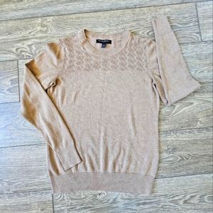 Banana Republic Factory Light Brown Lightweight Sweater